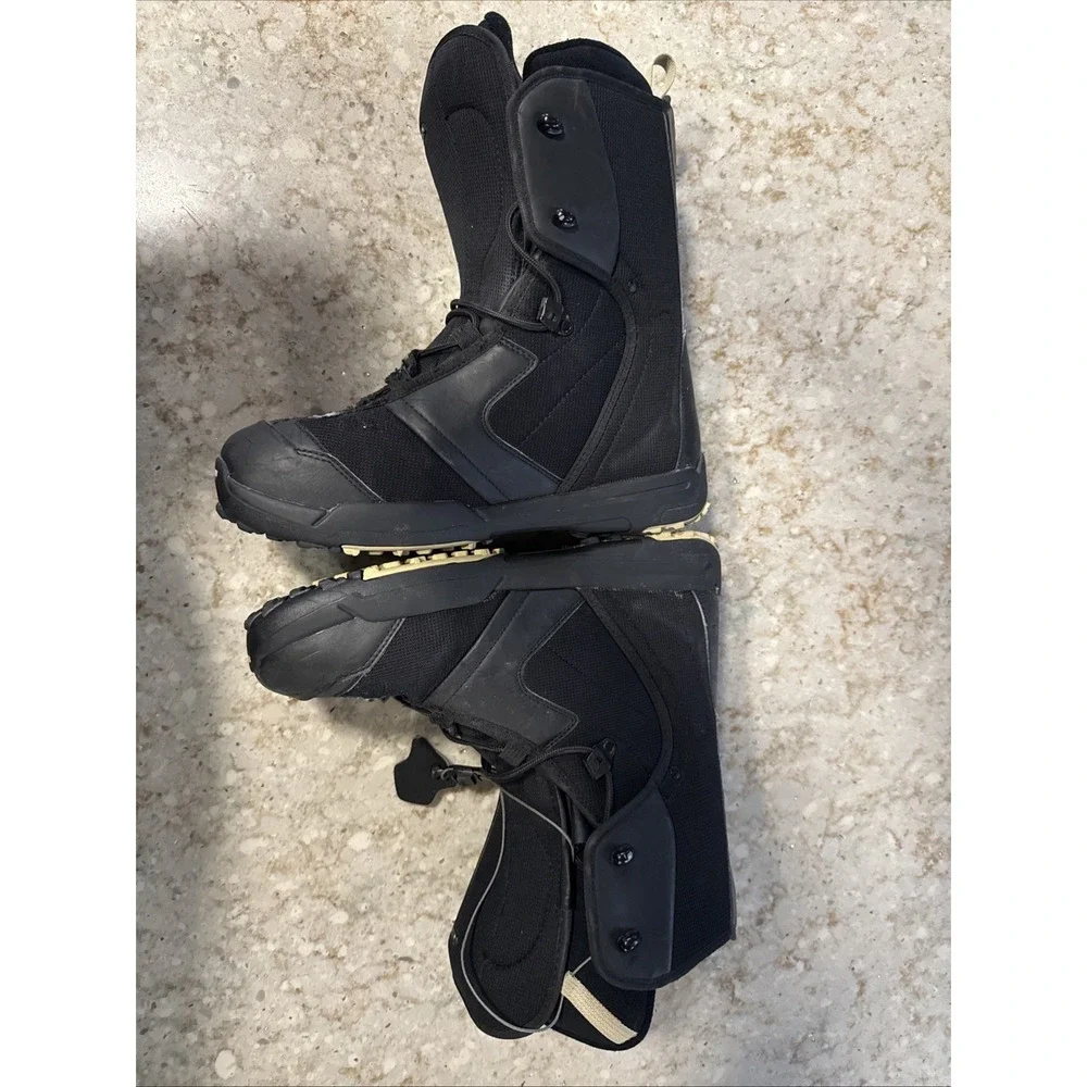 Salomon Echelon Men's Snowboard Boots Black Size 12 Thermic‎ Fit